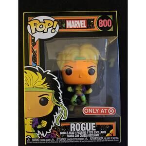 MARVEL FUNKO POP* ROGUE #800 * BLACKLIGHT TARGET EXCLUSIVE
